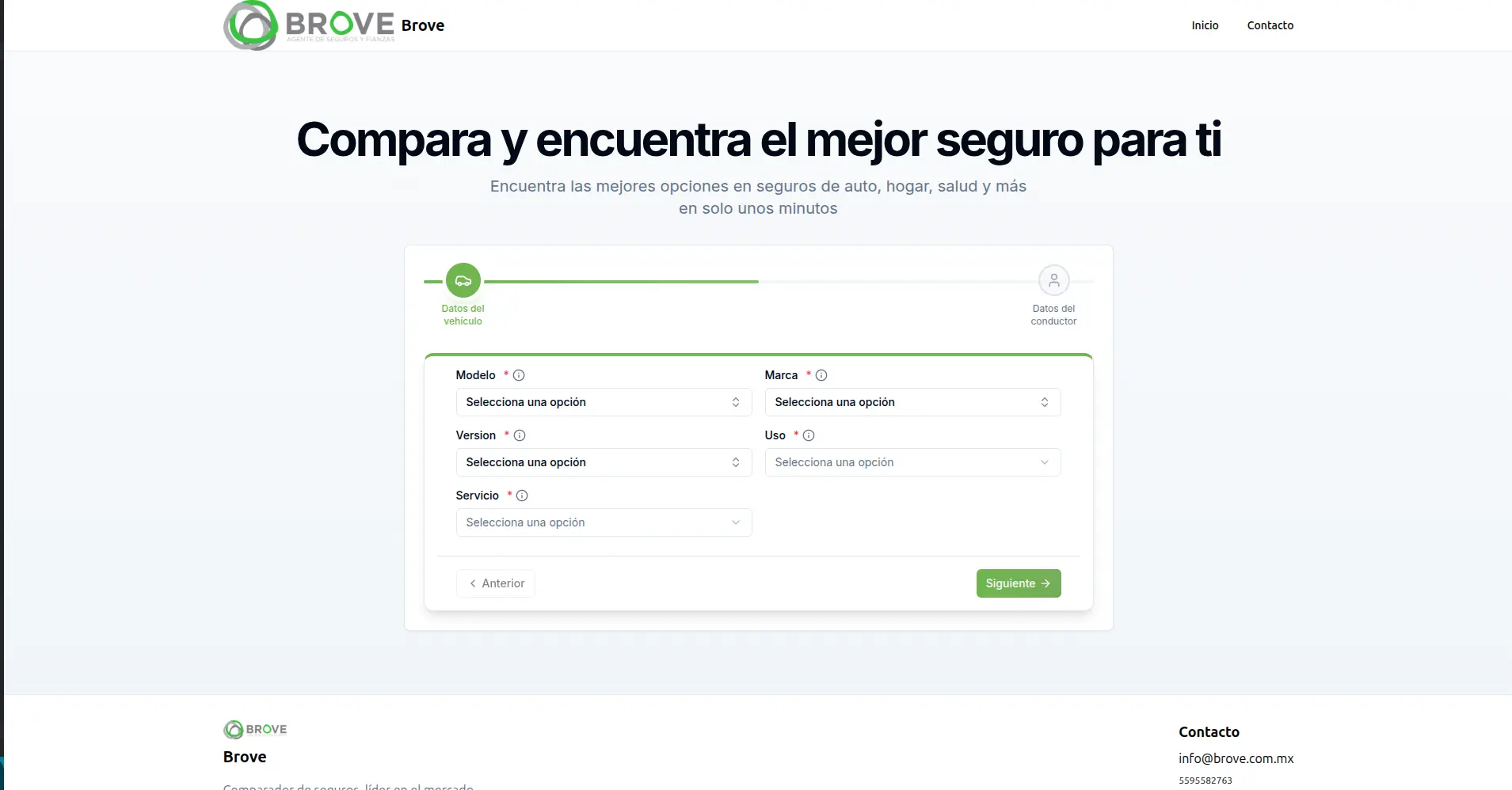 Insurance Boosters Multicotizador project preview